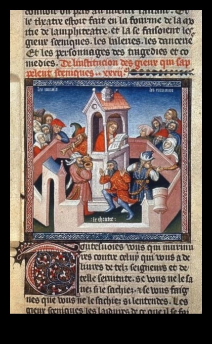 Iluminare teatrală Etapa iluminată a artei medievale 3 Iluminarea teatrală: dramă și spectacol în arta medievală