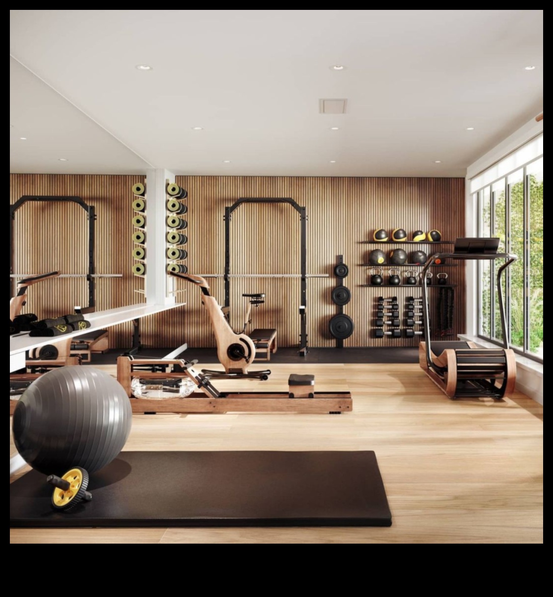 Ghidul suprem pentru designul sălii de gimnastică acasă 3 Cum să creezi o sală de sport elegantă