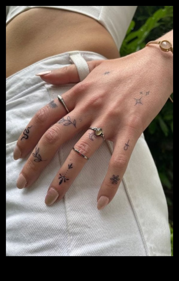 Declarații subtile: ridicați-vă stilul cu modele minimaliste de cerneală