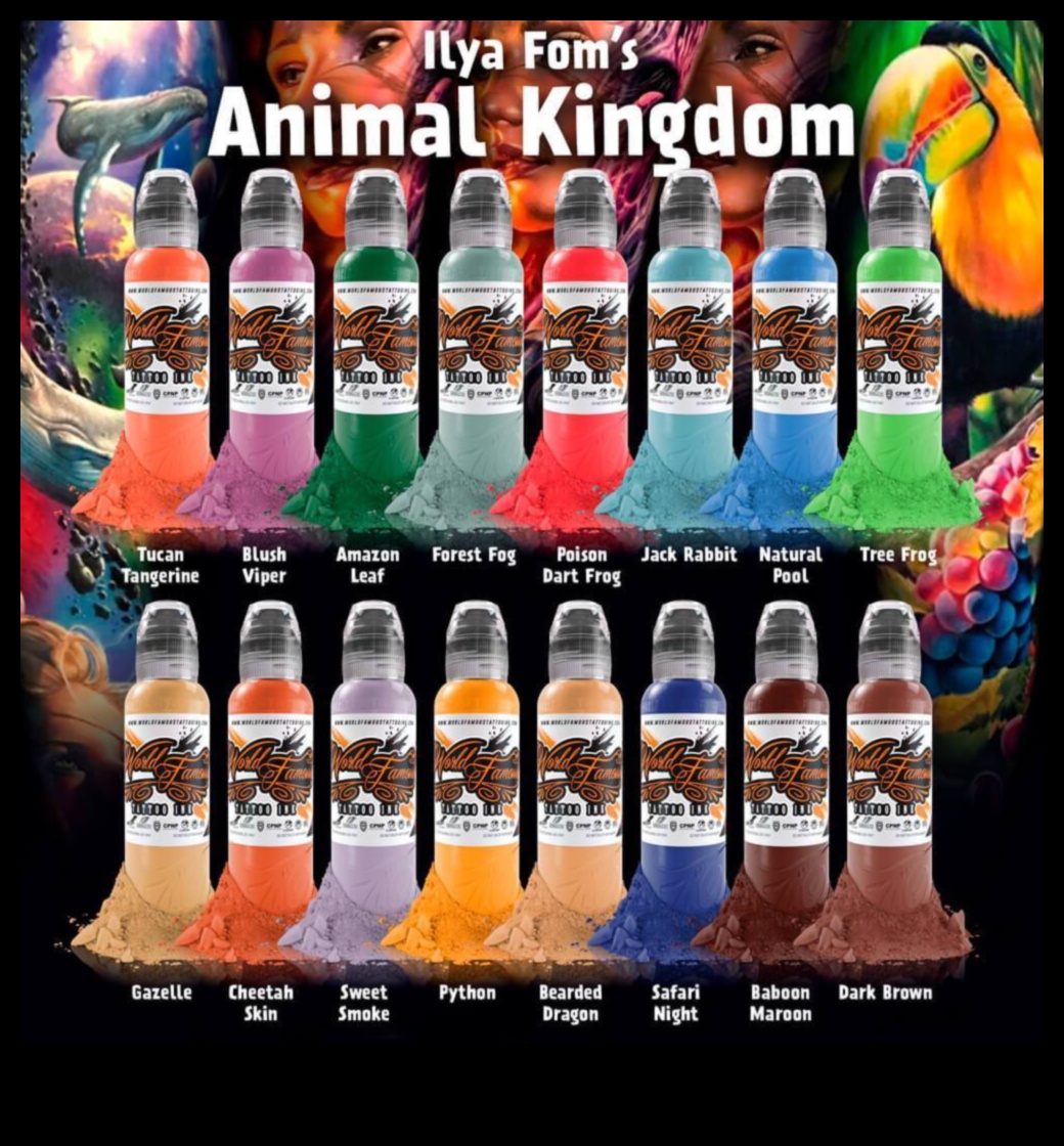 Ink Safari: Scufundați-vă în lumea narațiunilor cu tatuajele animale