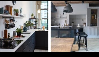 Idei de decor pentru bucătărie industrial șic