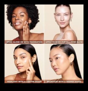 Asociere iluminator și bronzant: Îmbunătățirea caracteristicilor pentru o strălucire maximă