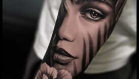 Artă vie: Realism tatuaje cu o margine modernă și artistică care rezonează frumusețea